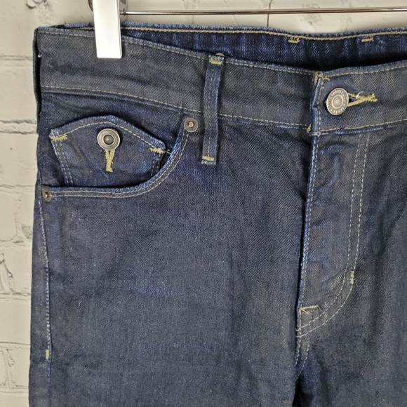 LEVI'S | 717 coated denim slim leg dark wash jeans - Picture 3 of 6